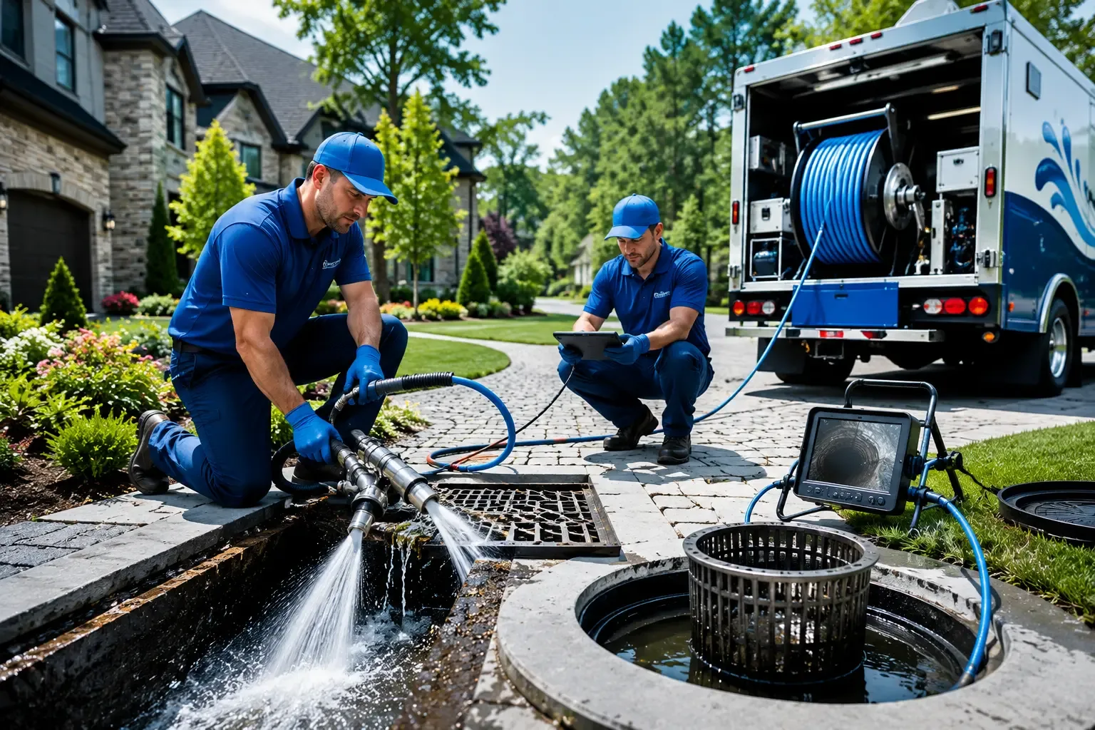 Local outdoor drain cleaning professionals in Seven Springs, NC